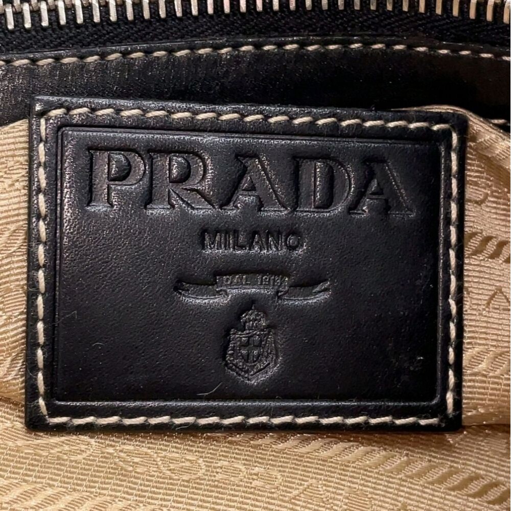 PRADA Jacquard Logo Crossbody/Messenger Bag - Picture 16 of 16